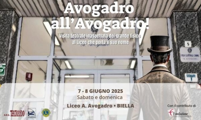 Spettacolo su Amedeo Avogadro nel liceo che porta il suo nome