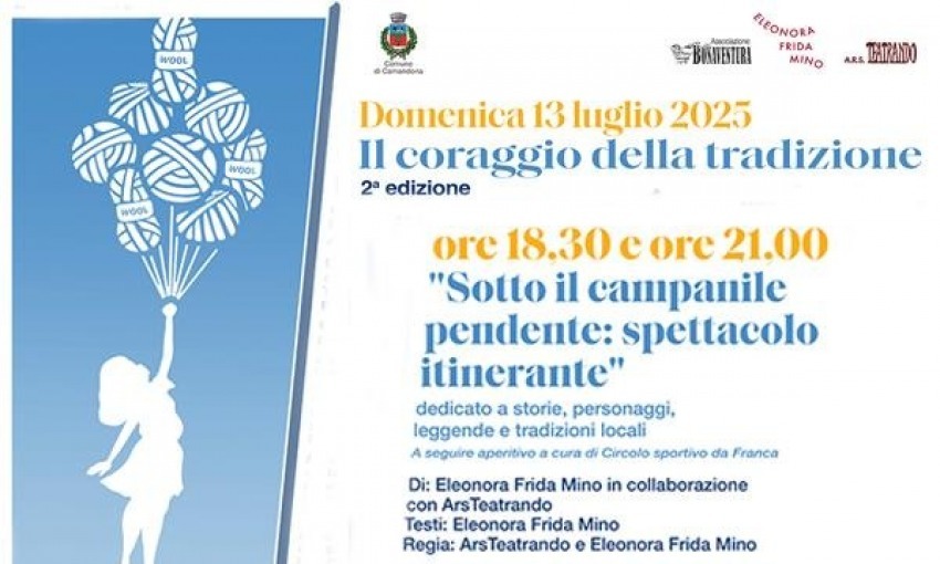 Camandona si racconta sotto il campanile pendente