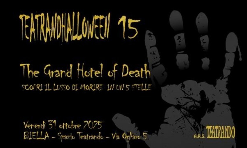 TeatrandHalloween 15: il lusso di morire in un 5 stelle