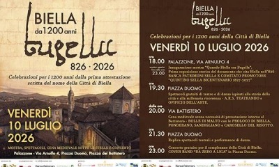 La firma del documento che battezza Biella