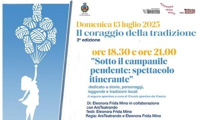 Camandona si racconta sotto il campanile pendente