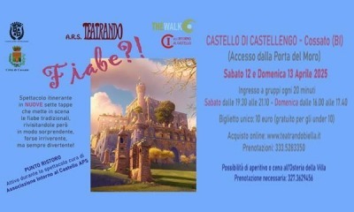 Fiabe rivisitate in modo sorprendente al Castello di Castellengo